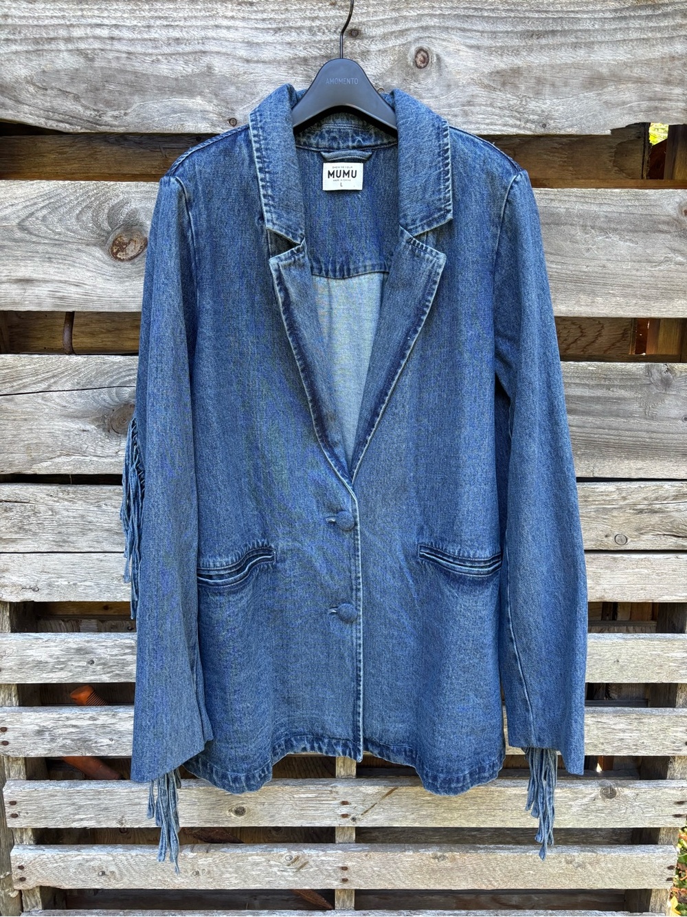 Show Me Your Mumu fringe sierra jacket size large - Picture 6 of 9